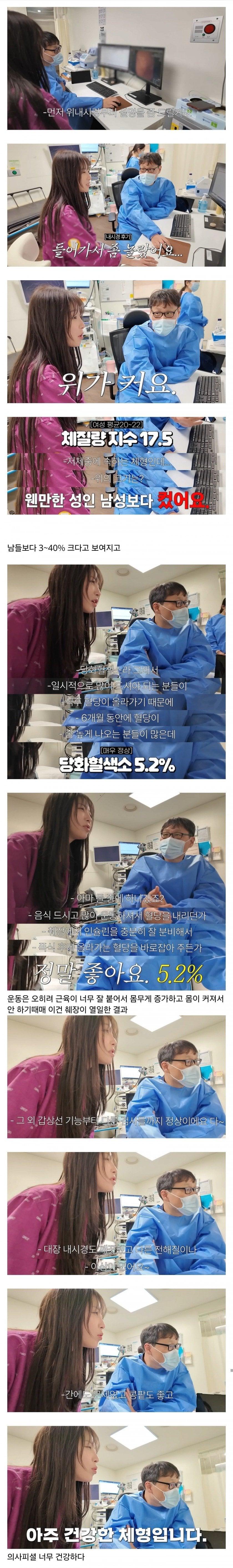 111.jpg 쯔양 위, 대장 내시경 검사 결과